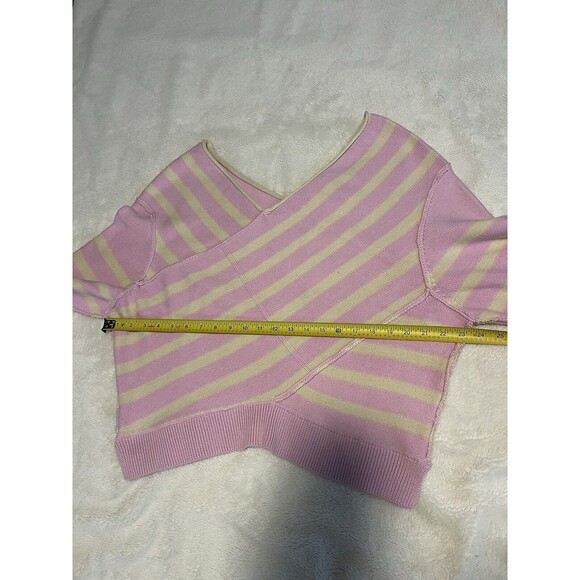 We The Free Crossroads Pullover Ice Orchid Combo Pink Cotton Size L NWOT - Picture 2 of 9